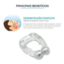 Clip Dilatador Nasal Anti Ronco Apneia Respire Melhor Foto mini 4