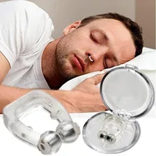 Clipe Dilatador Nasal De Silicone Magnético Anti Ronco Foto mini  2