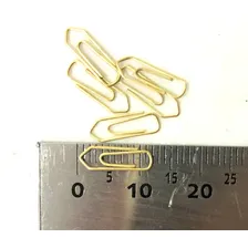 Clipes Clips Dourados Número 5 Mini Clips Com 200 Un Cor Dourado Foto mini 4