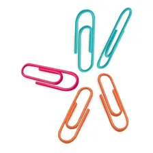 Clips 28mm Cores Sortidas Tilibra Bola Com 80 Un. 178306 Foto mini 2