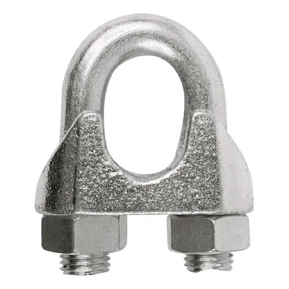 Clips Grampo P/cabo De Aço 3 16 100 Unidades Foto 1