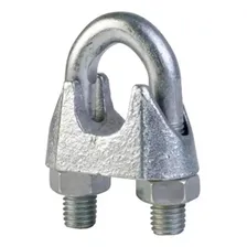 Clips Grampo P/cabo De Aco 3/16 20 Unidades Foto mini  3