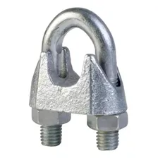 Clips Grampo P/cabo De Aco 5/16 25 Unidades Foto mini  3