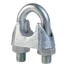 Clips Grampo P/cabo De Aço 1/2 50 Unidades Foto mini 1