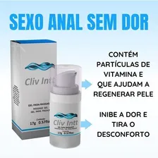 Cliv Intt Gel Extra Forte 17g Lubrificante Íntimo Dessenssibilizante Anal Anestésico Neutro Sem Cheiro Foto mini 3