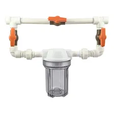 Clorador Dosador Cloro Pastilha Tratamento De Água 3 Válvula Cor Transparente Foto  mini 1