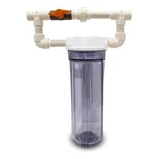 Clorador Dosador De Cloro Pastilha Tratamento Água 1 Válvula Cor Transparente Foto  mini 1