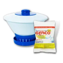 Clorador Margarida Com Pastilha De Cloro 3em1 Genco 200g Foto mini 4