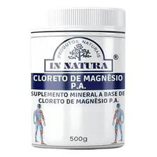 Cloreto De Magnésio Pote 500g In Natura Foto  mini 1