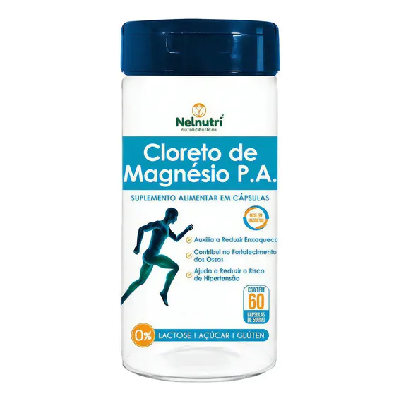 Cloreto Magnésio P.a. 60 Cáps Foto 1