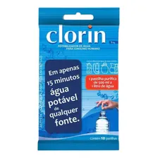 Clorin 10 Pastilhas Para Agua Potável Pronta Para Beber Foto mini 1
