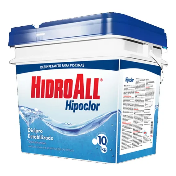 Cloro Hipoclor Granulado Hidroall 10kg Foto 1