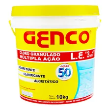 Cloro Para Piscina Granulado Múltipla Ação 3 Em 1 10kg Genco Foto mini  2