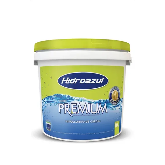 Cloro Para Piscinas Super Premium 70% Hidroazul 10 Kg Foto 1
