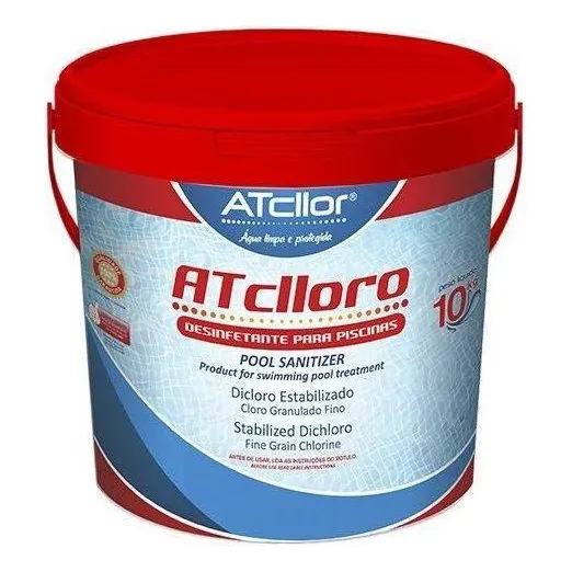 Cloro Piscina Atcllor 10kg Granulado Foto 1