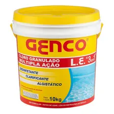Cloro Tratamento Piscina 10 Kg Genco Cloro Multi Ação Foto mini 1