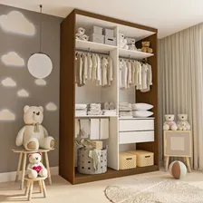 Closet Infantil Sem Portas 2 Gavetas Júlia Foto  mini 1