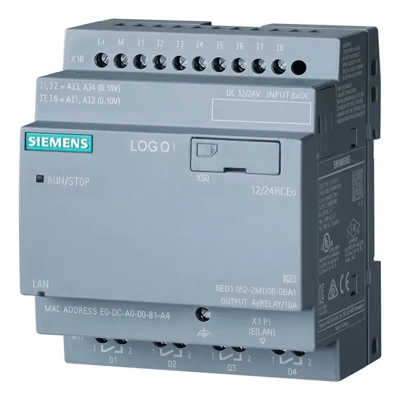 Clp 12/24rceo 8di(4ai)/4do 6ed1052-2md08-0ba2 Logo Siemens Foto 1