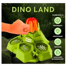 Club Massa Vulcão Massinha Modelar Dino Land Verde - Usual Foto mini 4
