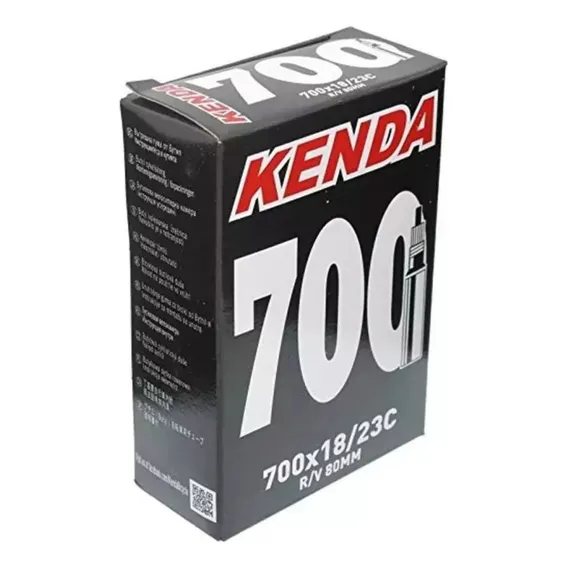 Câmara Ar Bike Kenda Speed Aro 700 X 18/23 Bico Fino 80mm Tipo Da Válvula Presta Foto 1