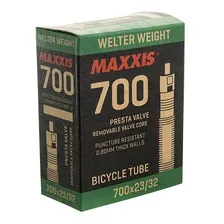 Câmara De Ar Maxxis Aro 700x23/32c Welter Weight Presta 48mm Foto mini 1