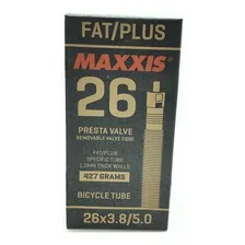 Câmara De Ar Maxxis Fat Aro 26 X 3.8/5.0 Nucleo Removível Tipo Da Válvula Presta Foto mini  3