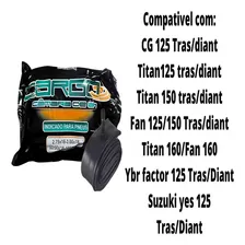 Câmara de Ar Moto Cg 125 150 Titan Fan Ybr Factor Fazer Yes Aro 18 Foto mini  2