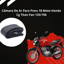 Câmara De Ar Para Pneu 18 Moto Honda Cg Titan Fan 125/150 Foto mini 3