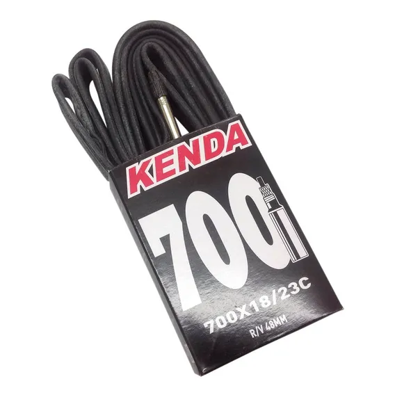 Câmara Kenda 700x18/23c Válvula Presta 48mm Preto Foto 1