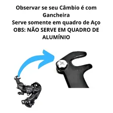 Câmbio Traseiro Shimano Tourney Ty300 C/ Gancheira 7v 34d Foto mini 2
