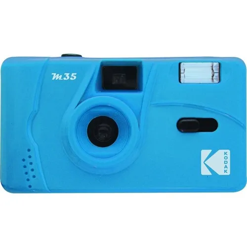 Câmera Analógica Compacta 35mm Kodak M35 Com Flash (azul Foto 1