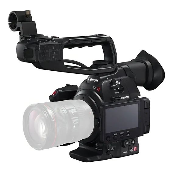 Câmera De Cinema Canon Eos C100 Mark Ii Cor Preto Foto 1