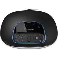 CĂąmera de microfone de videoconferĂȘncia Logitech Hd Group Usb Ptz, cor preta Foto mini 3