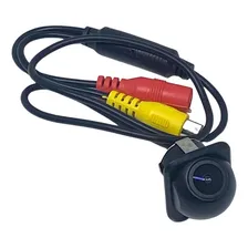 Câmera De Ré Mini 2 Em 1 13mm 12v Com Suporte Borboleta Foto mini  2