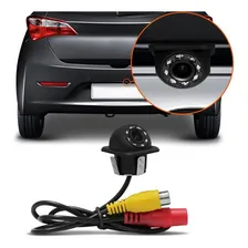 Câmera De Ré Tartaruga Universal Com Visão Noturna 8 Leds Foto  mini 1