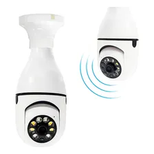 Câmera De Segurança Bivena Camera Ip Inteligente Lampada Panoramica Yoosee Wifi E Espiã Camera Ip Inteligente Lampada Panoramica Yoosee Wifi E Espiã Com Resolução De 1080p Branca Foto mini 4