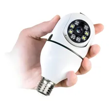 Câmera De Segurança Bivena Câmera Segurança Wifi Lâmpada Giratória 360 Mini Espiã E Ip Câmera Segurança Wifi Lâmpada Giratória 360 Mini Espiã E Ip Com Resolução De 1080p Branca Foto mini 2
