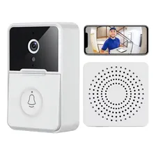 Câmera De Segurança Camera Campainha Câmera Sem Fio Interfone Campainha Visão Noturna Câmera Sem Fio Interfone Campainha Visão Noturna Visão Nocturna Incluída Preta Foto  mini 1