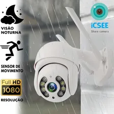 Câmera De Segurança Ip Full Hd Wifi Espiã 360 Externa Icsee Foto mini 4
