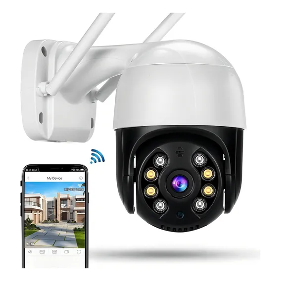Câmera De Segurança Ip Full Hd Wifi Espiã 360 Externa Icsee Foto 1