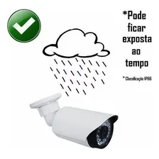 Câmera De Vigilância Full Hd 1080p Ir 30m Lente 3.6mm Ip66 Cor Branco Foto mini 4