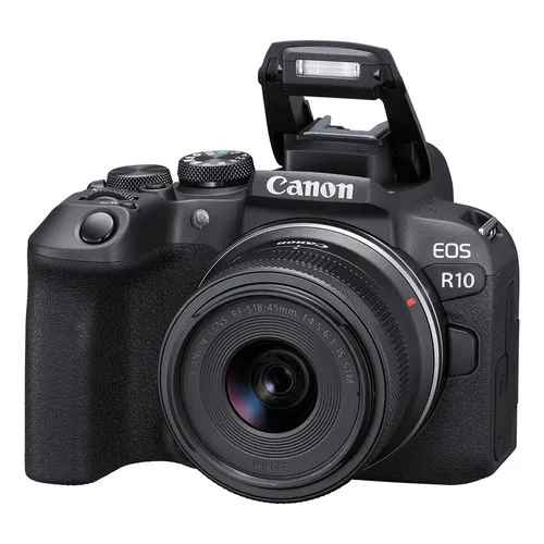 Câmera Fotográfica Canon Eos R10 Mirrorless E Lente 18-45mm Foto 1
