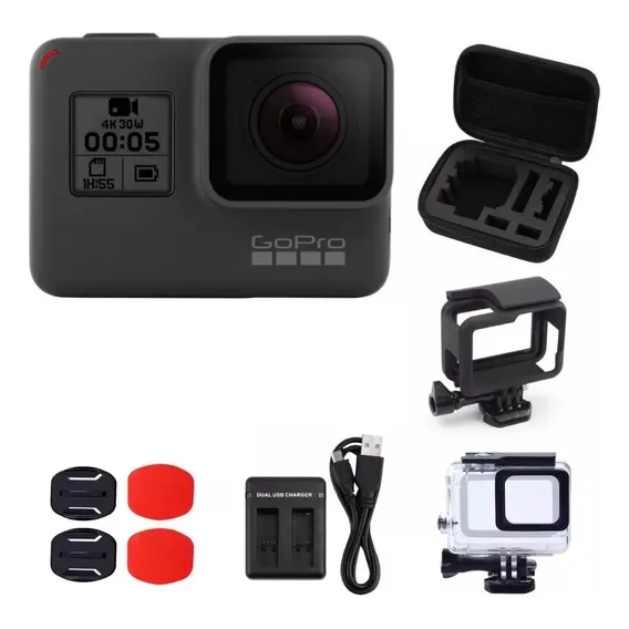 Câmera GoPro Hero5 4K CHDHX-502 NTSC/PAL preta Foto 1