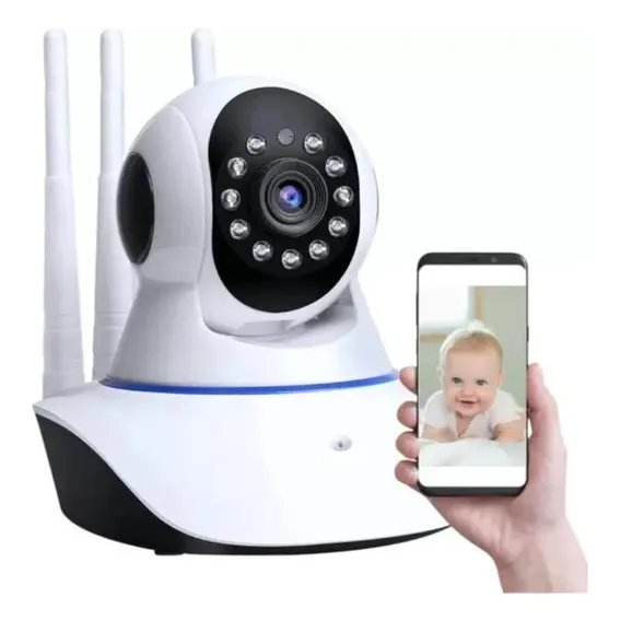 Câmera Ip Baba Eletrônica Wifi Acesso Remoto Movimento Foto 1