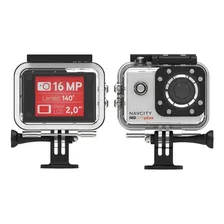 Câmera sportiva NavCity NG-100 Plus 4K prateada Foto mini 3