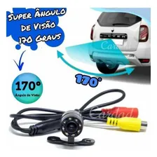 Câmera Veicular De Ré Borboleta 8 Led Visão Noturna Foto mini 4