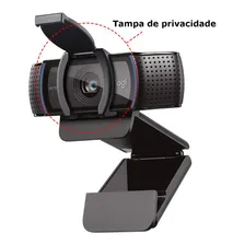 Câmera Webcam Logitech C920s Pro Cor 52049 Foto mini 3