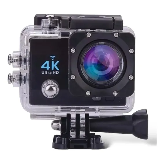 Câmera Wi-fi Filma 4k Hd Esportiva Hdmi Hd Wi-fi Filmadora Cor neutro Foto 1