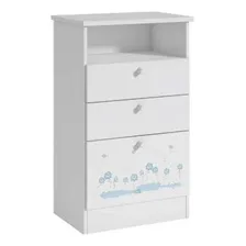 C么moda De Beb锚 2 Gavetas 1 Porta Kids M贸veis Serpil Hj Foto mini 2