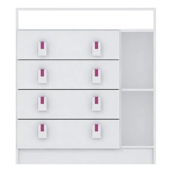 Cômoda De Bebê 4 Gavetas Baby Móveis Percasa Ghwt Foto 1